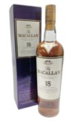 MacAllan 18 year old single malt Scotch whisky