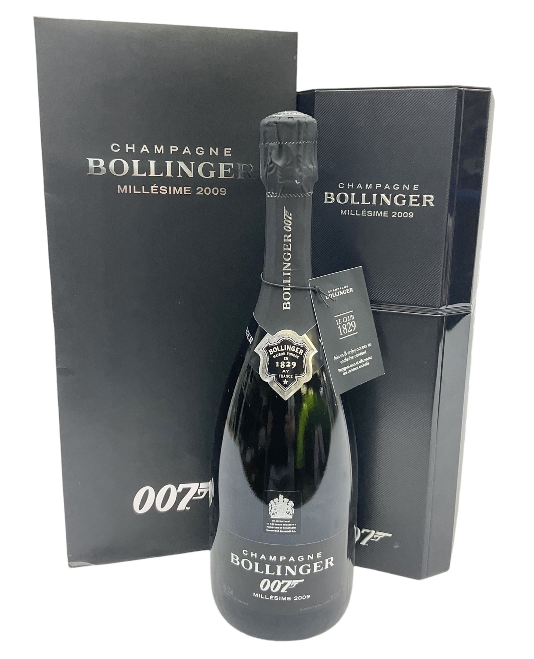 Bollinger Millesime 2009 James Bond 007 Spectre champagne