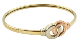 9ct gold bangle