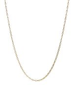 9ct gold mariner link necklace