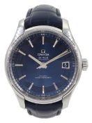 Omega De Ville Hour Vision gentleman's stainless steel automatic wristwatch