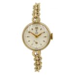 Tudor Royal 9ct gold ladies manual wind