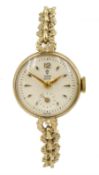 Tudor Royal 9ct gold ladies manual wind