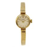 Girard-Perregaux 9ct gold ladies manual wind wristwatch