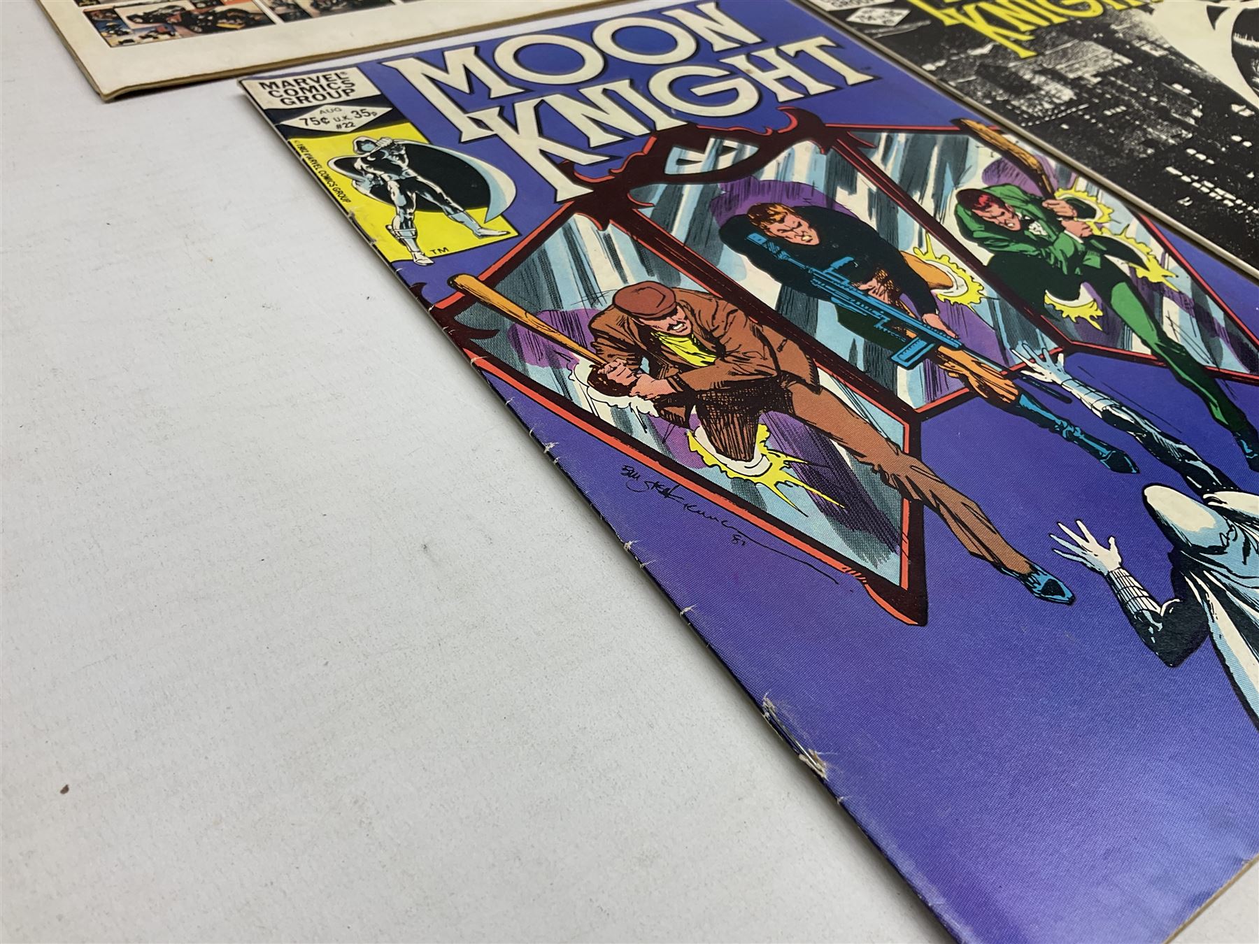 Moon Knight (1981-1982) Marvel comics. No. 13 - Image 7 of 11