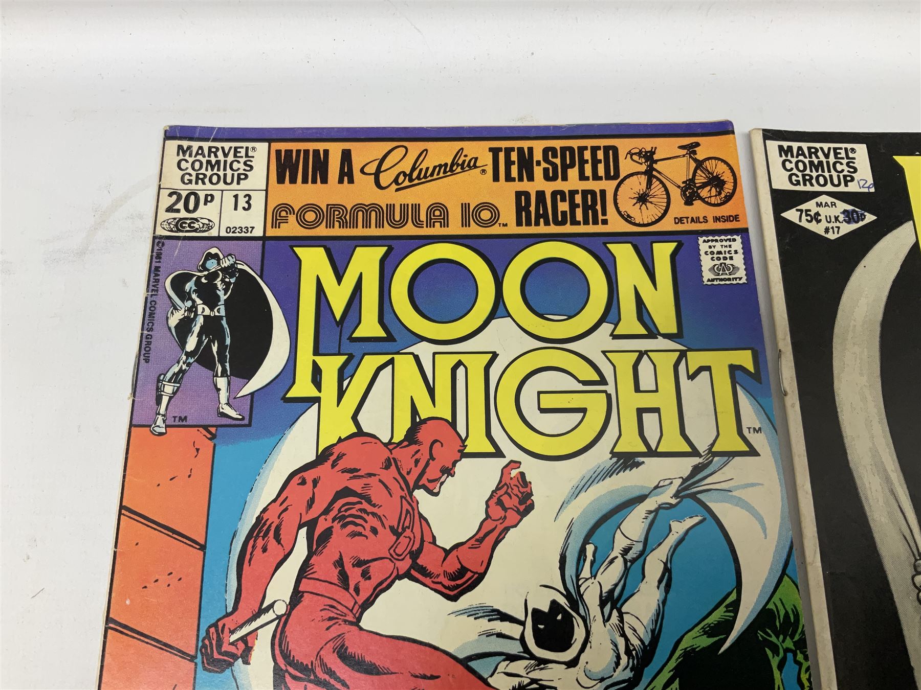Moon Knight (1981-1982) Marvel comics. No. 13 - Image 2 of 11