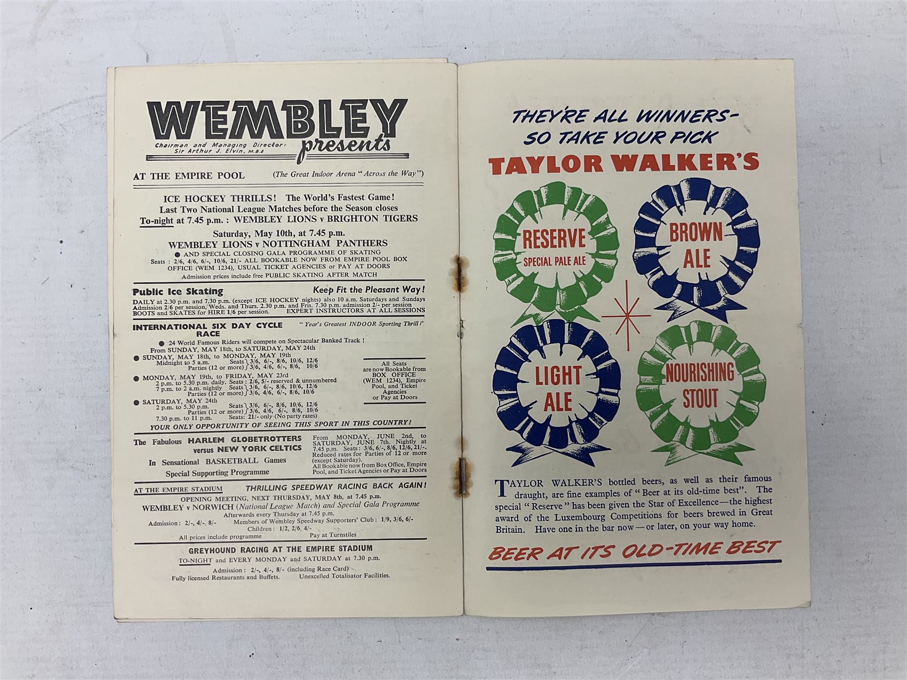 Three F.A. Cup Final programmes at Wembley - 1952 Arsenal v Newcastle United played on May 3rd; 1953 - Image 11 of 11