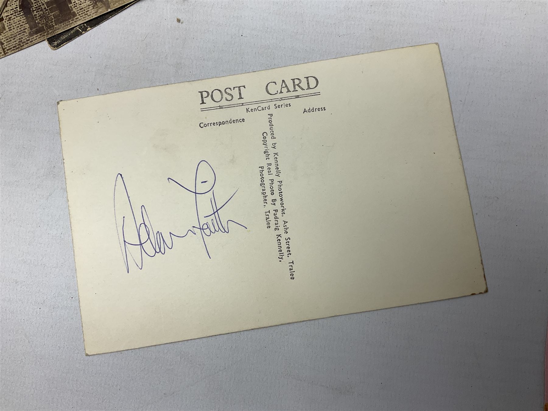 1950s'60s album of signatures and photographs of entertainers and comedians etc including Harry Seco - Image 4 of 19