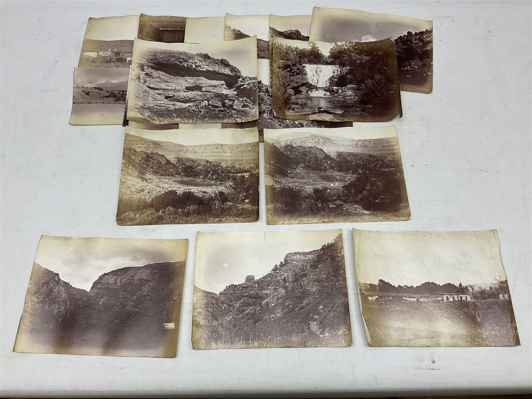 Collection of fifty 19th century North American loose photographs of the Old Wild West - Image 10 of 12