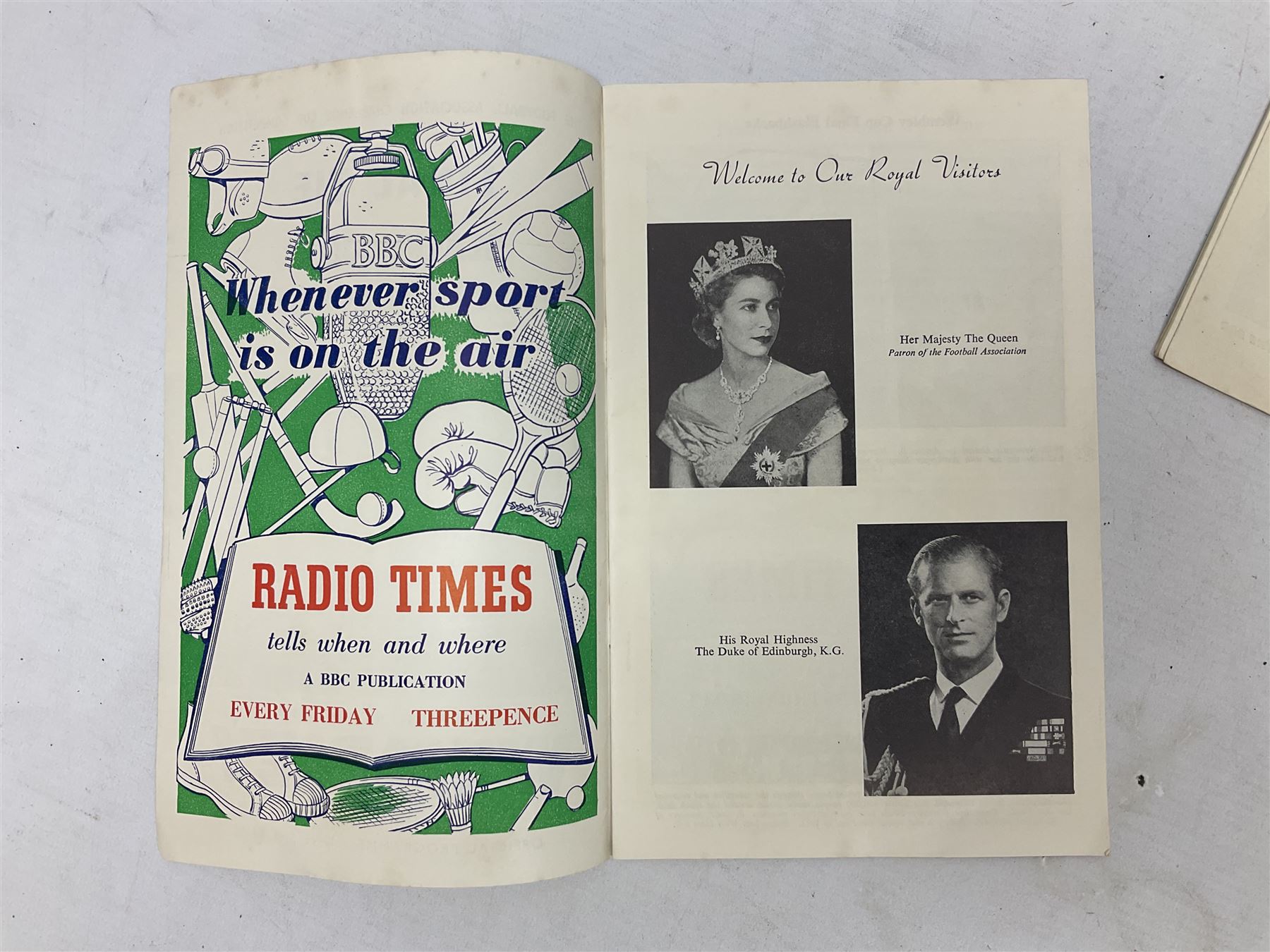 Three F.A. Cup Final programmes at Wembley - 1952 Arsenal v Newcastle United played on May 3rd; 1953 - Image 3 of 11