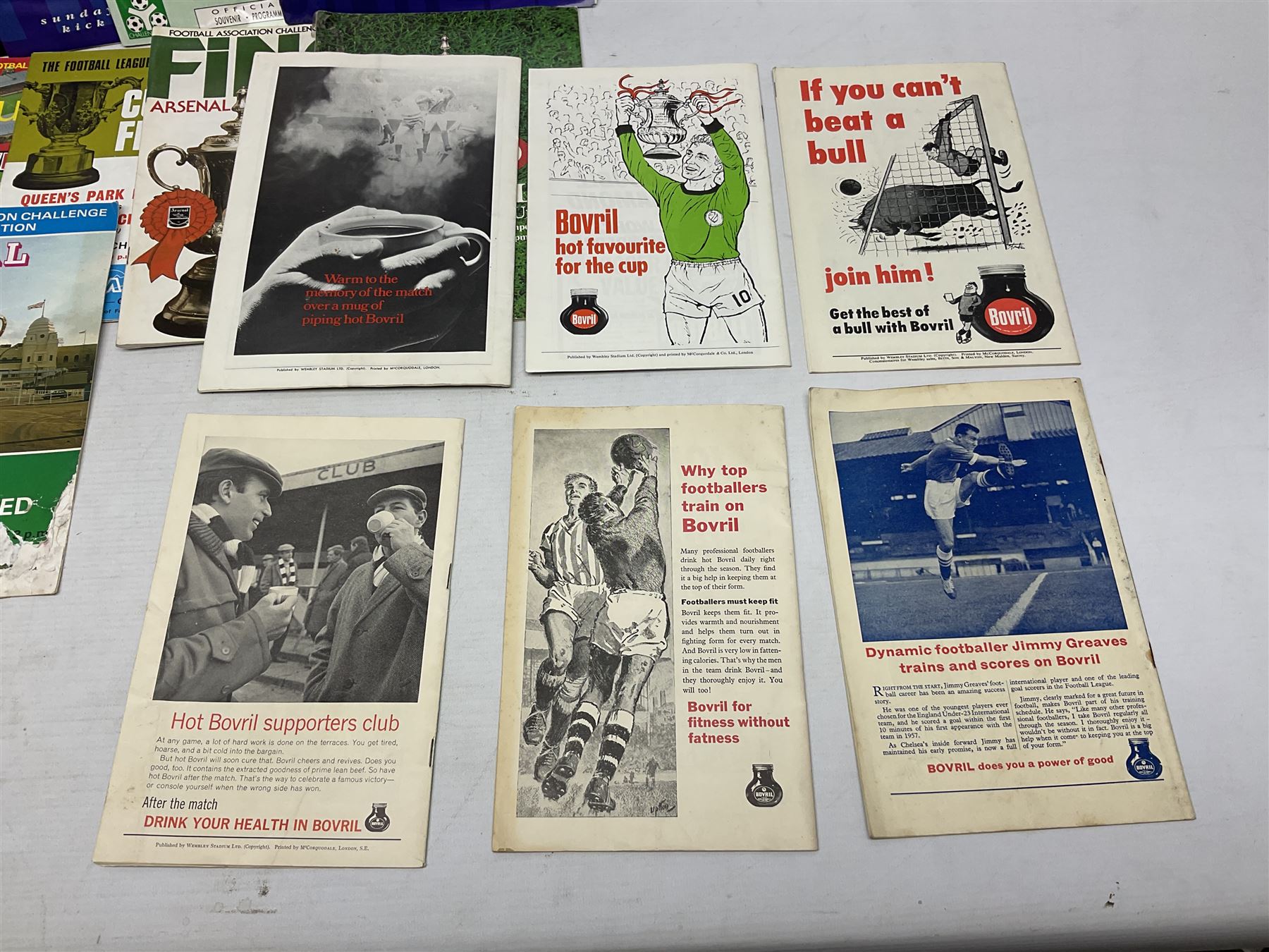 Twelve F.A. Cup Final programmes at Wembley - 1961 - Image 3 of 8