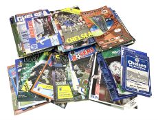 Quantity of football programmes - earliest Chelsea December 26th 1959 but most 1970s -1990s or later