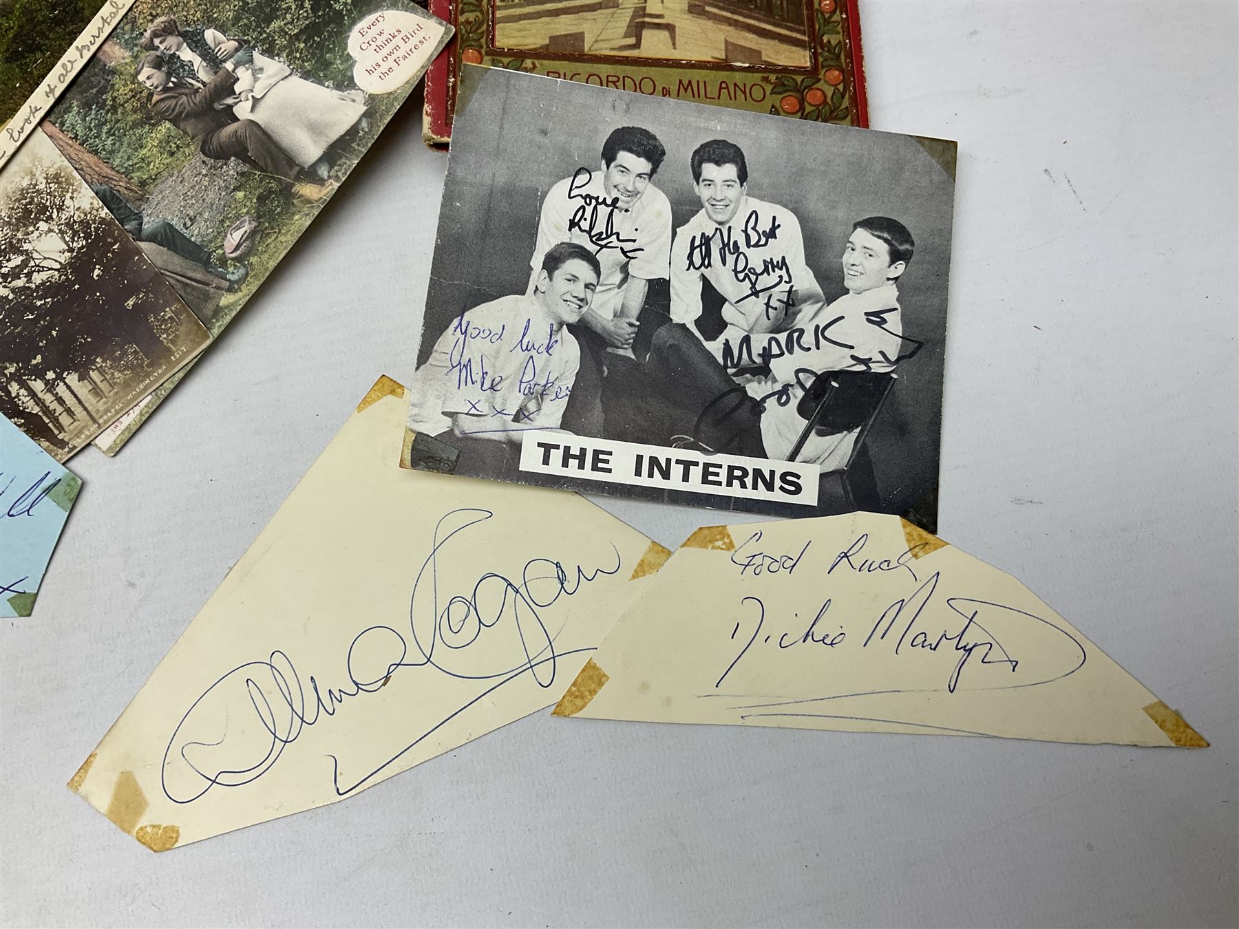 1950s'60s album of signatures and photographs of entertainers and comedians etc including Harry Seco - Image 2 of 19