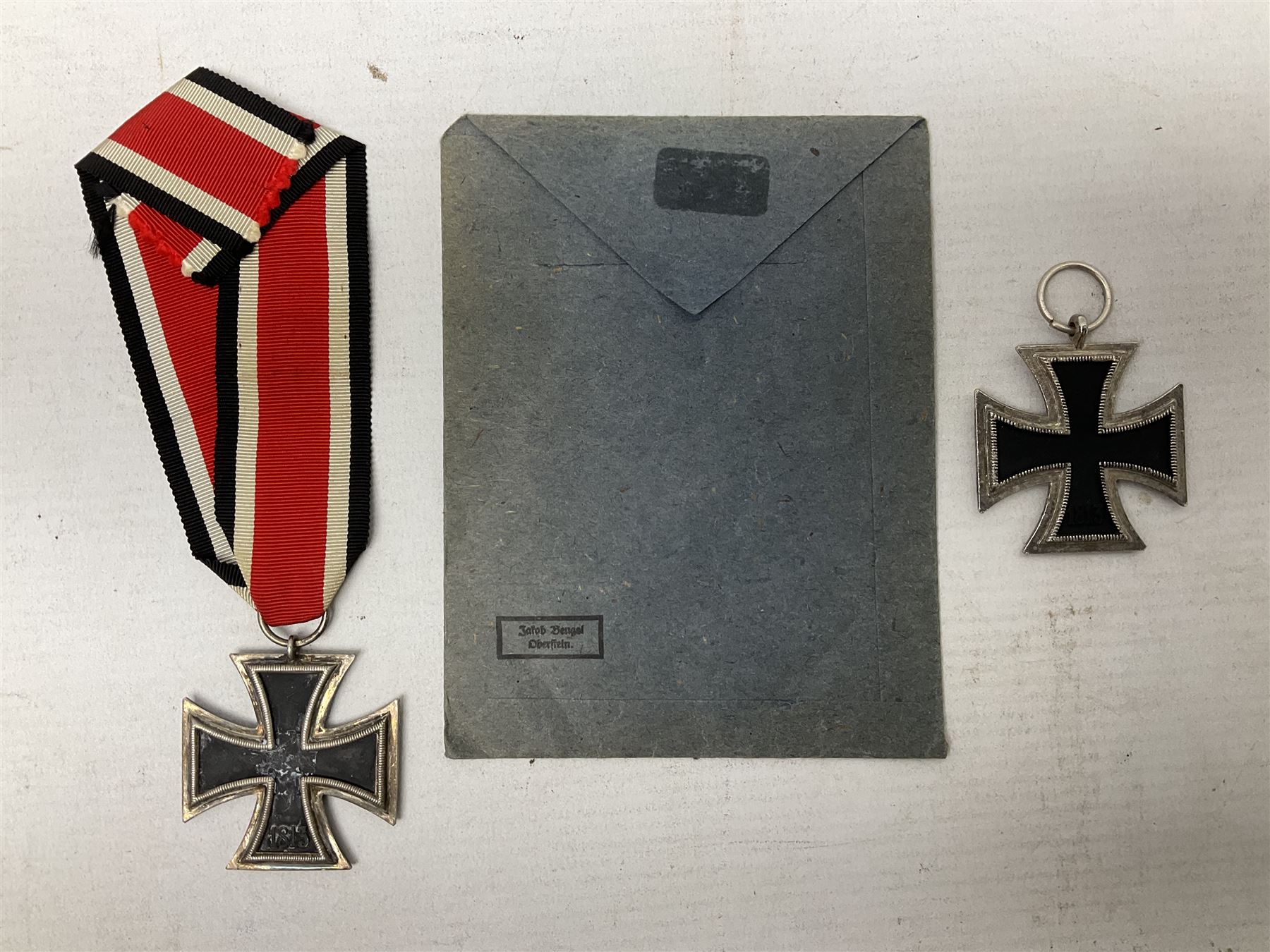 WW2 German Iron Cross 2nd Class with ribbon - Image 4 of 6