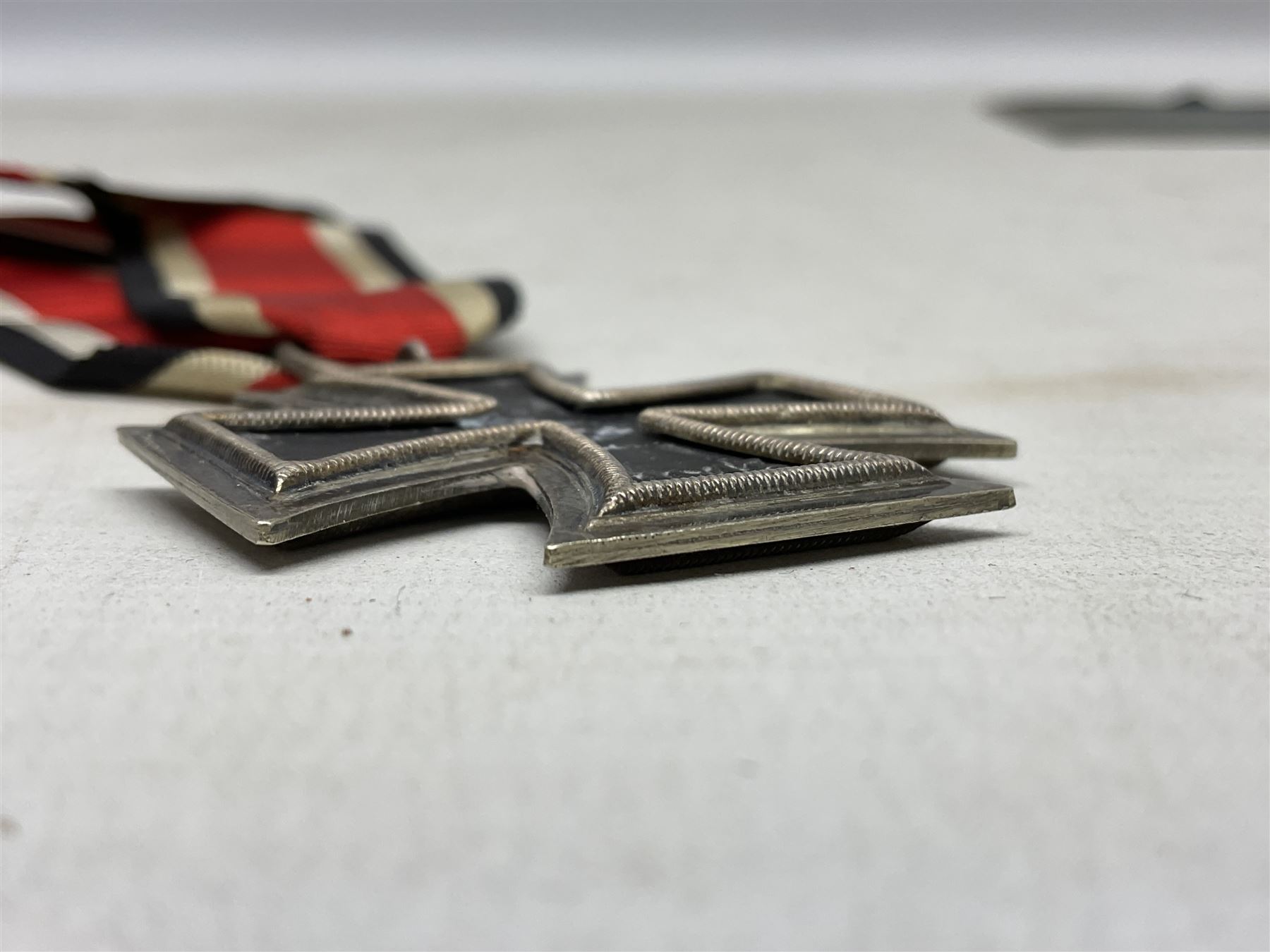 WW2 German Iron Cross 2nd Class with ribbon - Image 3 of 6