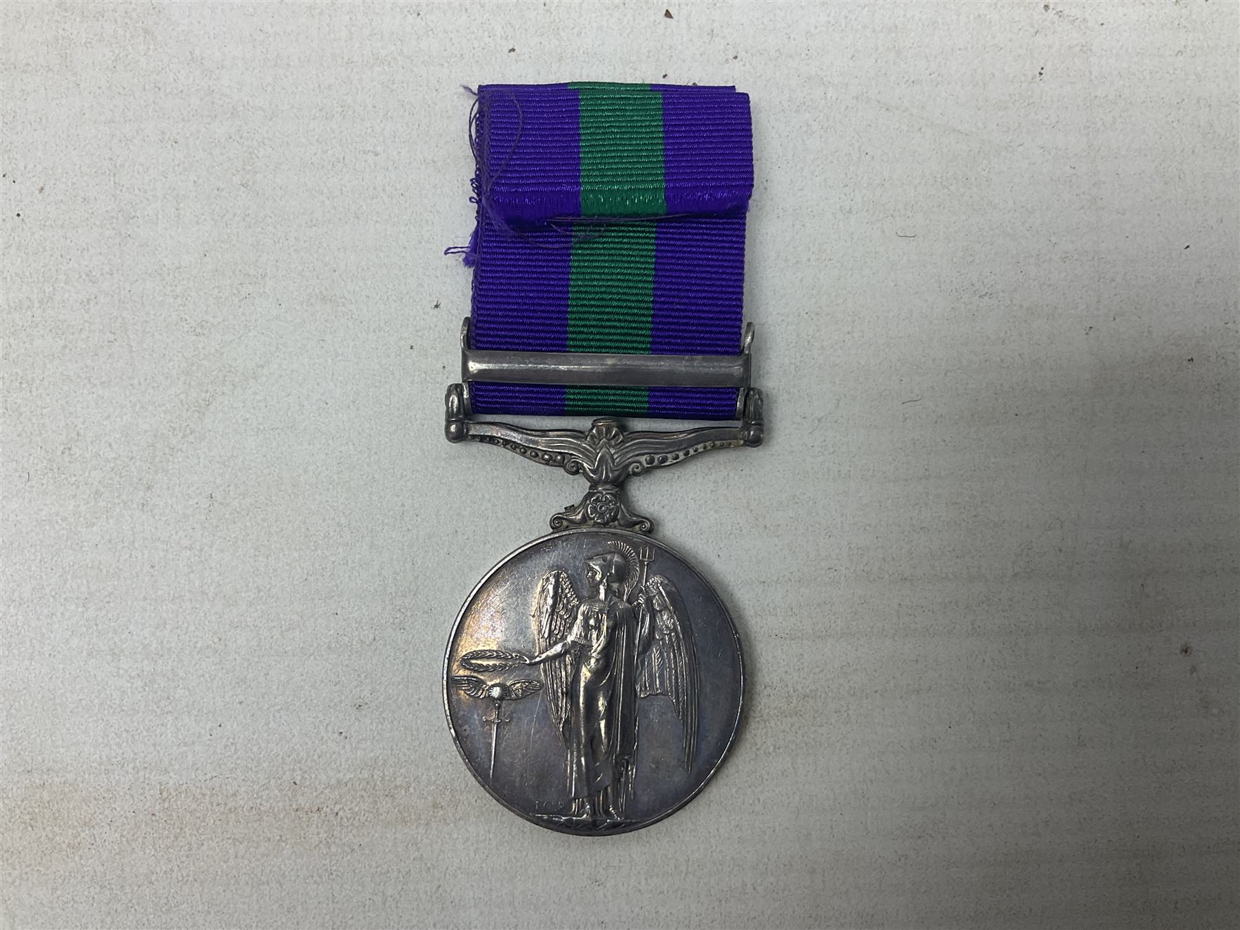 Elizabeth II General Service Medal with Cyprus clasp awarded to T/23506119 Dvr. H. King R.A.S.C.; wi - Image 4 of 8