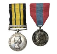 Elizabeth II Africa General Service Medal with Kenya clasp awarded to 22995278 Spr. D. Penrose R.E.;