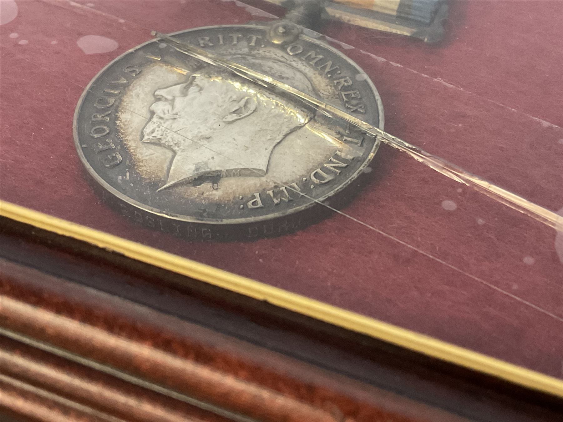 WW1 pair of medals comprising British War Medal and Victory Medal awarded to 104830 Pte. A. Gosling - Image 6 of 7