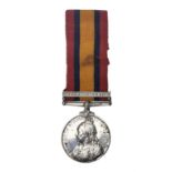 Queens South Africa Medal with clasp for Cape Colony awarded to 3250 Pte. W. Scott 10th Hussars with