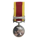 Victoria Second China War Medal