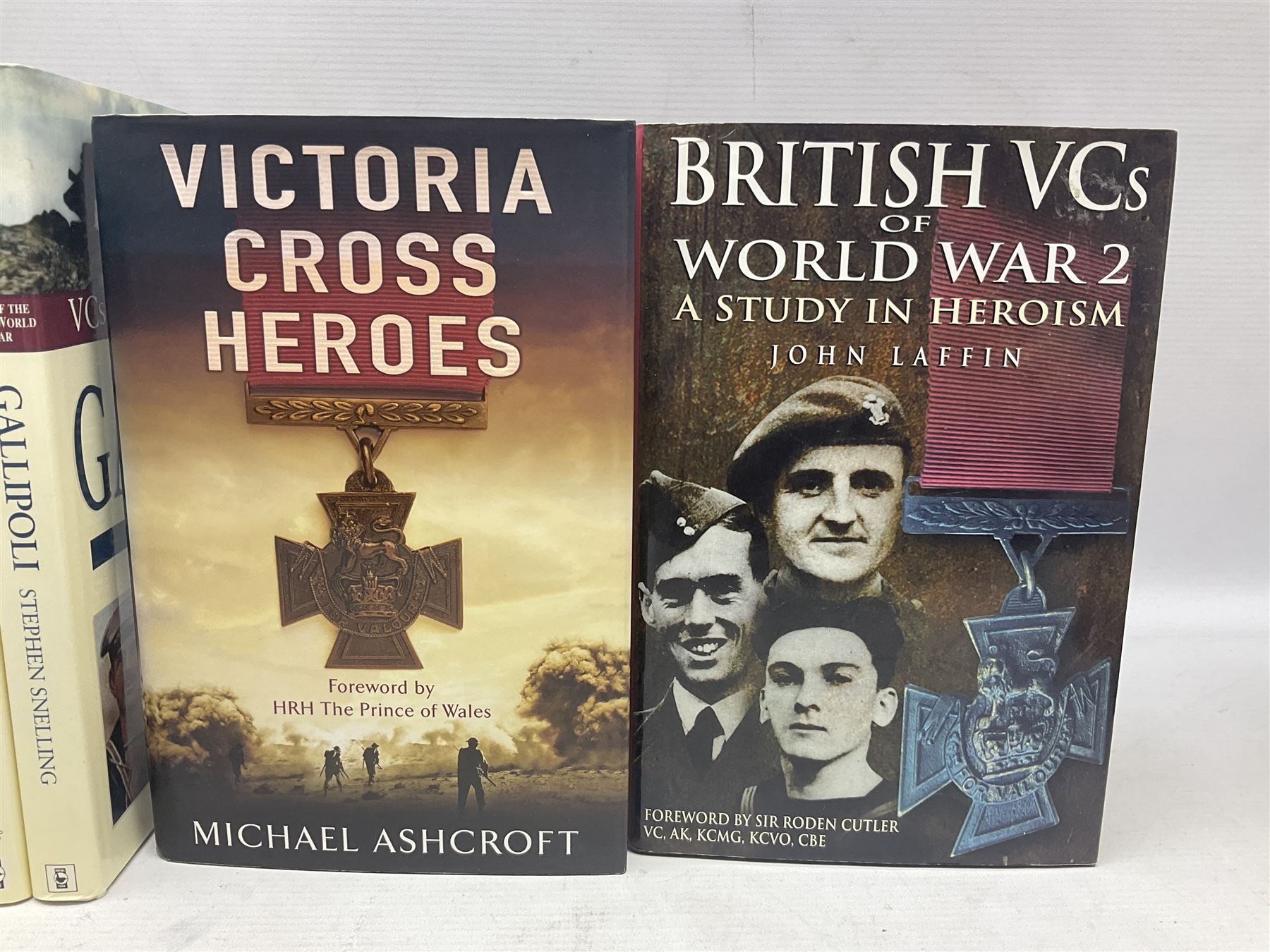Nine reference books of Victoria Cross interest including four 'VCs of the First World War' series; - Image 4 of 5