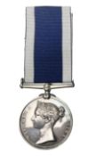 Victoria Naval Long Service and Good Conduct Medal with narrow suspender