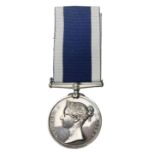 Victoria Naval Long Service and Good Conduct Medal with narrow suspender