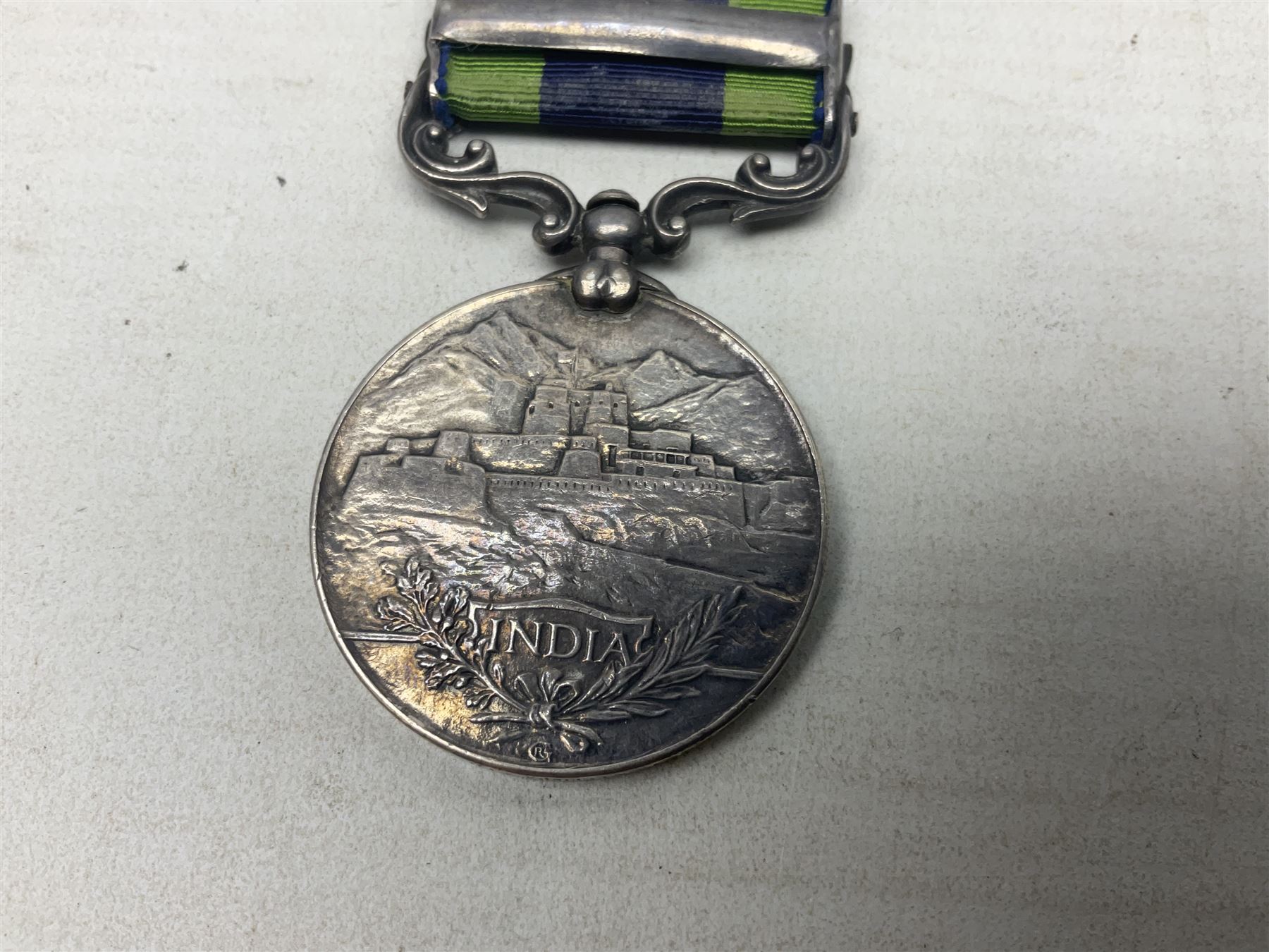 George V India General Service Medal with Burma 1930-32 clasp awarded to 4983 Sep. L. Achhman 1-17 D - Image 6 of 9