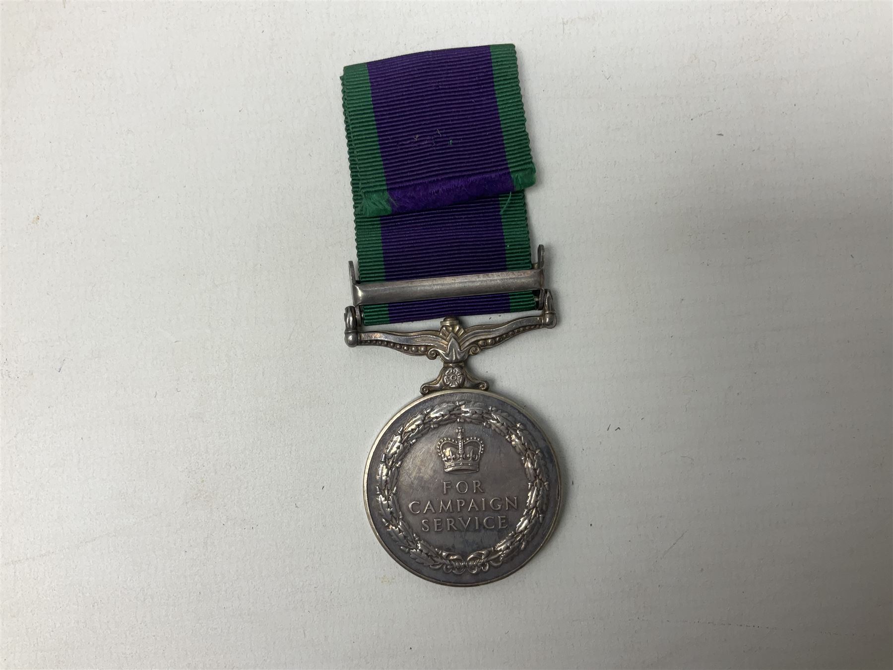 Elizabeth II General Service Medal with Borneo clasp awarded to 23919414 Pte. J.N. McKenna RAOC; wit - Image 2 of 6