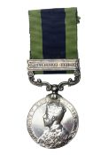 George V India General Service Medal with Waziristan 1921-24 clasp awarded to 2942 Sep. Mohd. Khan 1