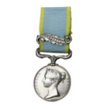 Victoria British Army Crimea medal with Sebastopol clasp