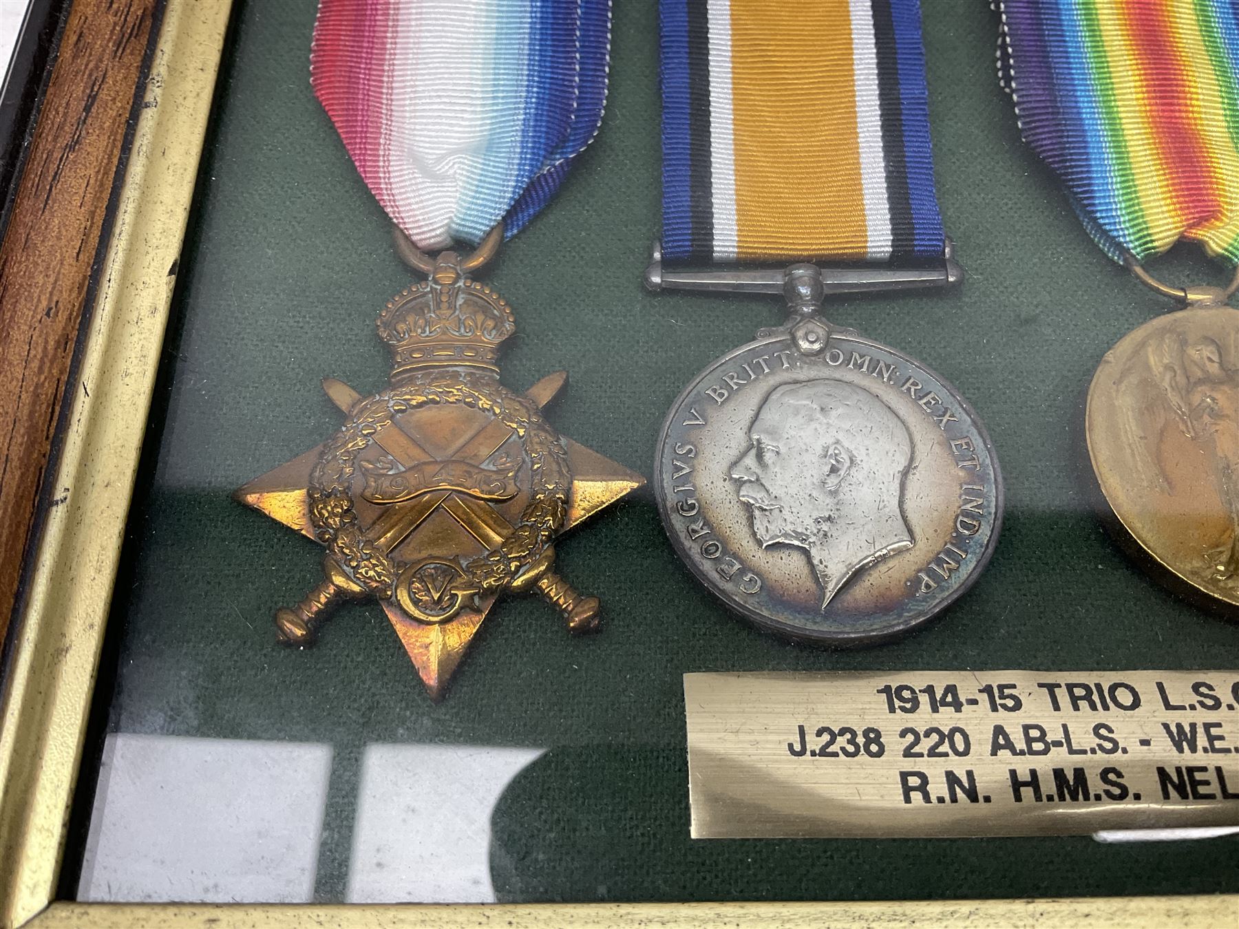 WW1 Naval Long Service and Good Conduct group of four medals comprising British War Medal - Image 2 of 6