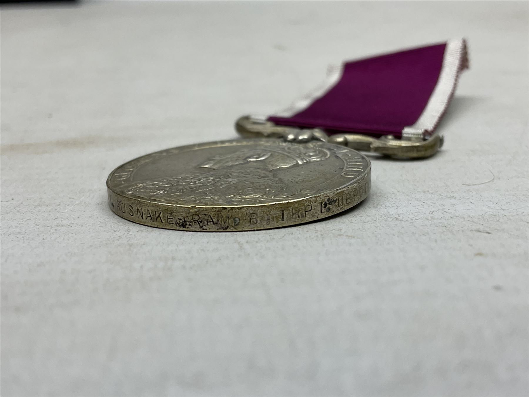 George V India Long Service and Good Conduct Medal awarded to T.B.-41020 Nk. Ausnake Ram - Image 8 of 8