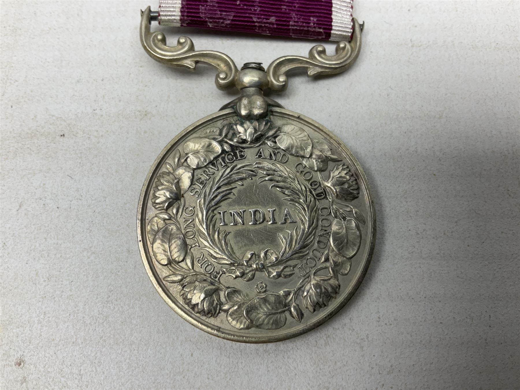 George V India Long Service and Good Conduct Medal awarded to T.B.-41020 Nk. Ausnake Ram - Image 5 of 8