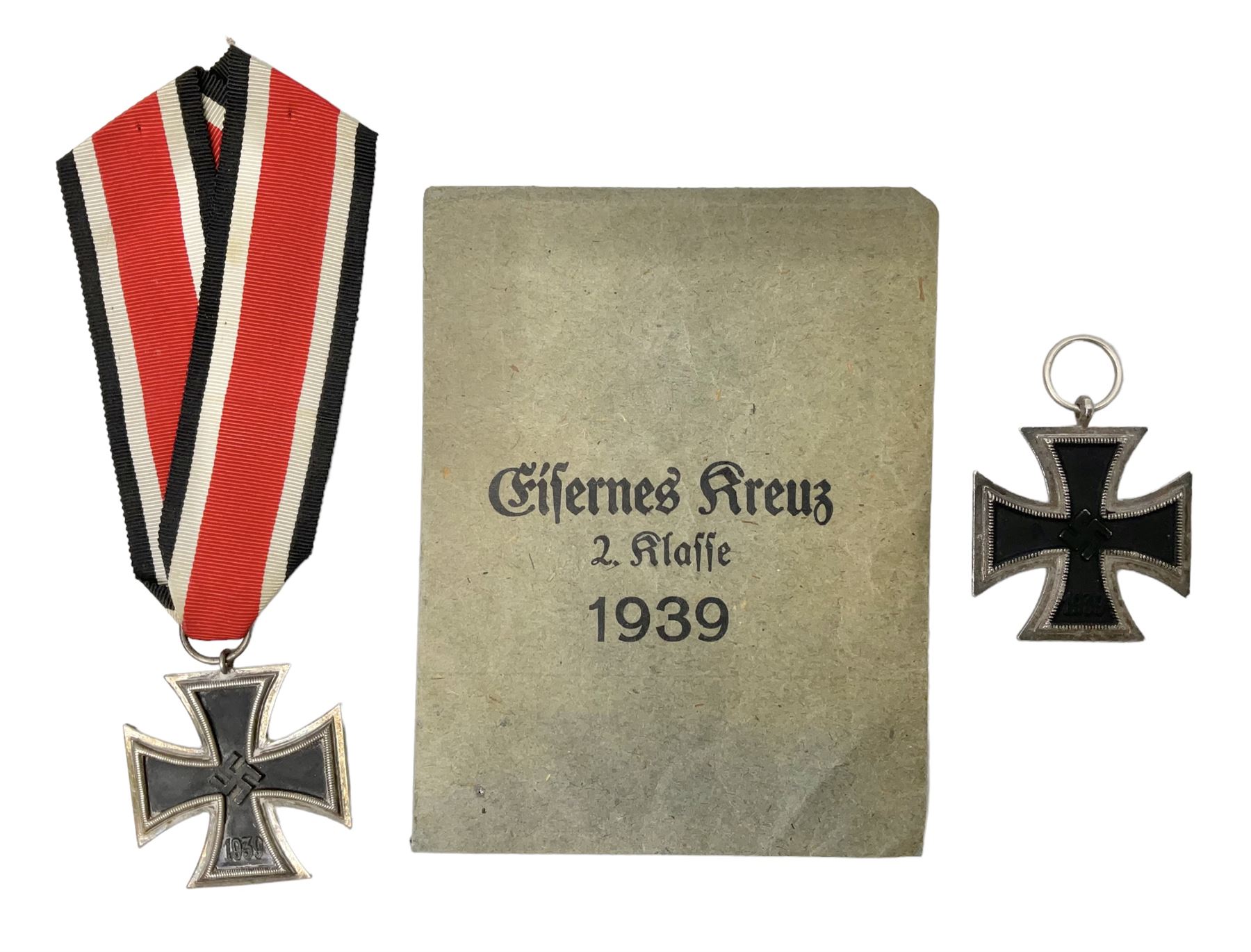 WW2 German Iron Cross 2nd Class with ribbon