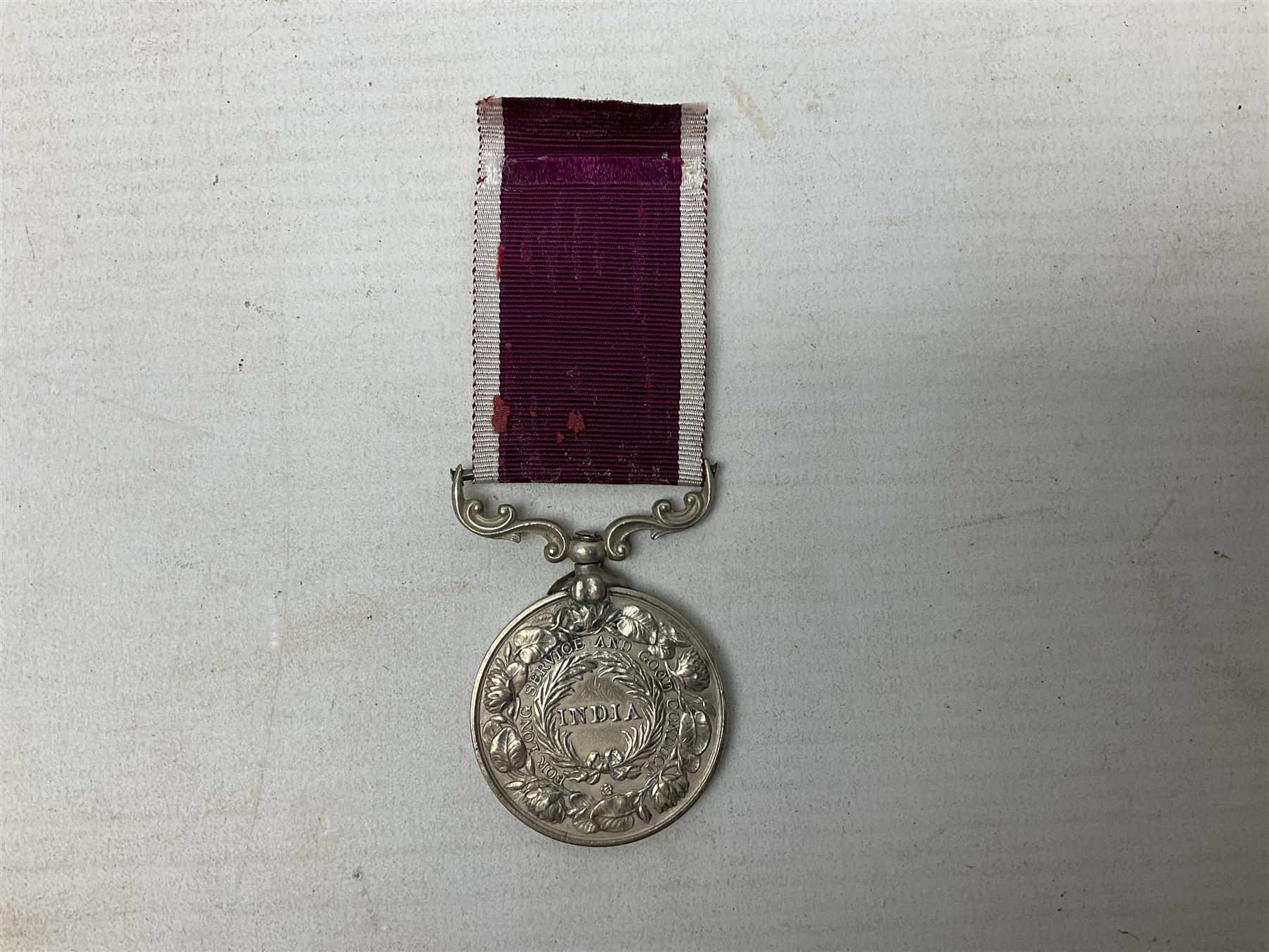 George V India Long Service and Good Conduct Medal awarded to T.B.-41020 Nk. Ausnake Ram - Image 6 of 8