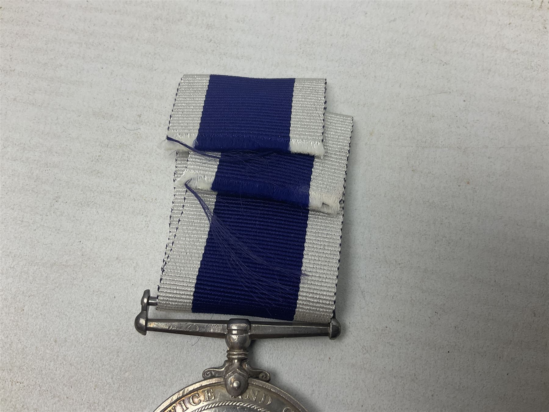 George V Naval long Service and Good Conduct Medal awarded to M.36831 W. Cox R.P.O. H.M.S. Vivid; wi - Image 6 of 8
