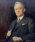 Septimus Edwin Scott (British 1879-1965): Portrait of 'Walter Rhodes (1864-1939)'