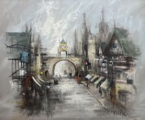 Ben Maile (British 1922-2017): Eastgate Clock Chester