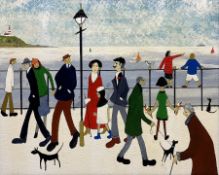 John Hanley (Northern British 1947-): 'Early Morning Walk'