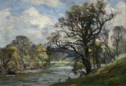 William Greaves (British 1852-1938): 'The River Wharfe near Woodhall Leeds'