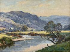 Owen Bowen (Staithes Group 1873-1967): River Landscape
