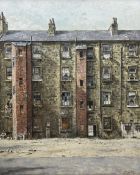 John Seymour Godden (British 1930-1999): 'Gorbals Tenements' Glasgow