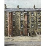 John Seymour Godden (British 1930-1999): 'Gorbals Tenements' Glasgow