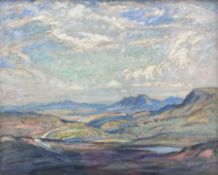 Joseph Alfred Terry (Staithes Group 1872-1939): 'The Crest of the Pennines'