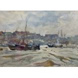 Frederic Stuart Richardson (Staithes Group 1855-1934): 'Whitby'