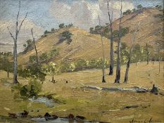 James Carson Coleman (Australian 1920-1976): Australian Outback Landscape