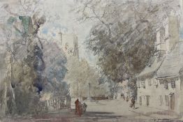 William Lee Hankey (British 1869-1952): 'Dedham' High Street Essex