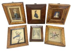 Collection of 19th century and later small frames