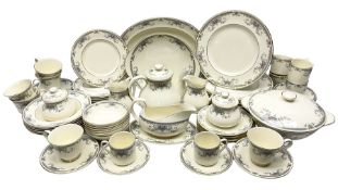 Royal Doulton Romance Collection Juliet pattern tea and dinner service for six